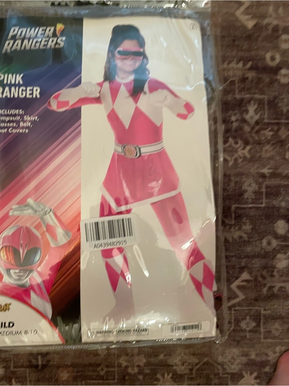 Power Ranger Pink Jumpsuit Costume